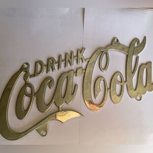 Vintage Drink Coca-Cola License Plate Or Wall Decor